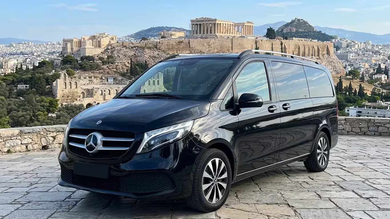 Private transfer: Athens City / Piraeus Port → Airport — premium service from Athens