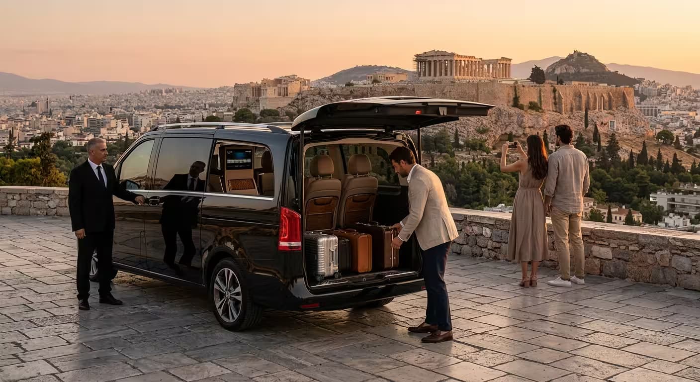 Private transfer: Hourly Private Rental — premium service from Athens