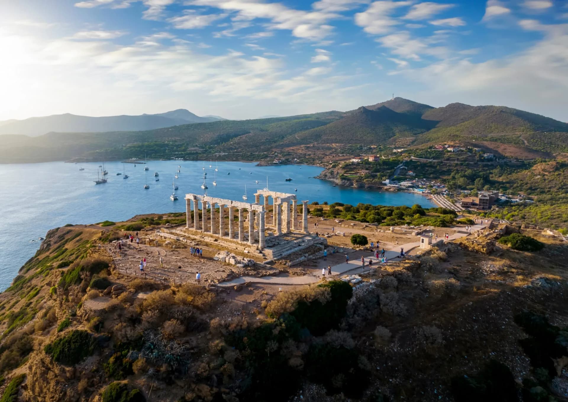 Private transfer: Sounio — Temple of Poseidon Tour — premium service from Athens